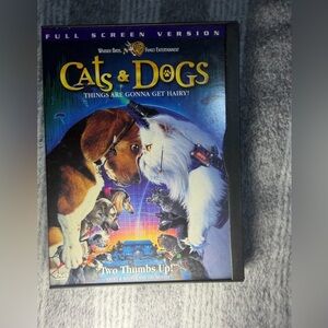 Cats And Dogs DVD 2001 by Warner Brothers